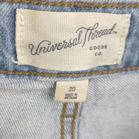 NWT Universal Thread High Rise 90's Straight Jeans Size 20 - Picture 7 of 10